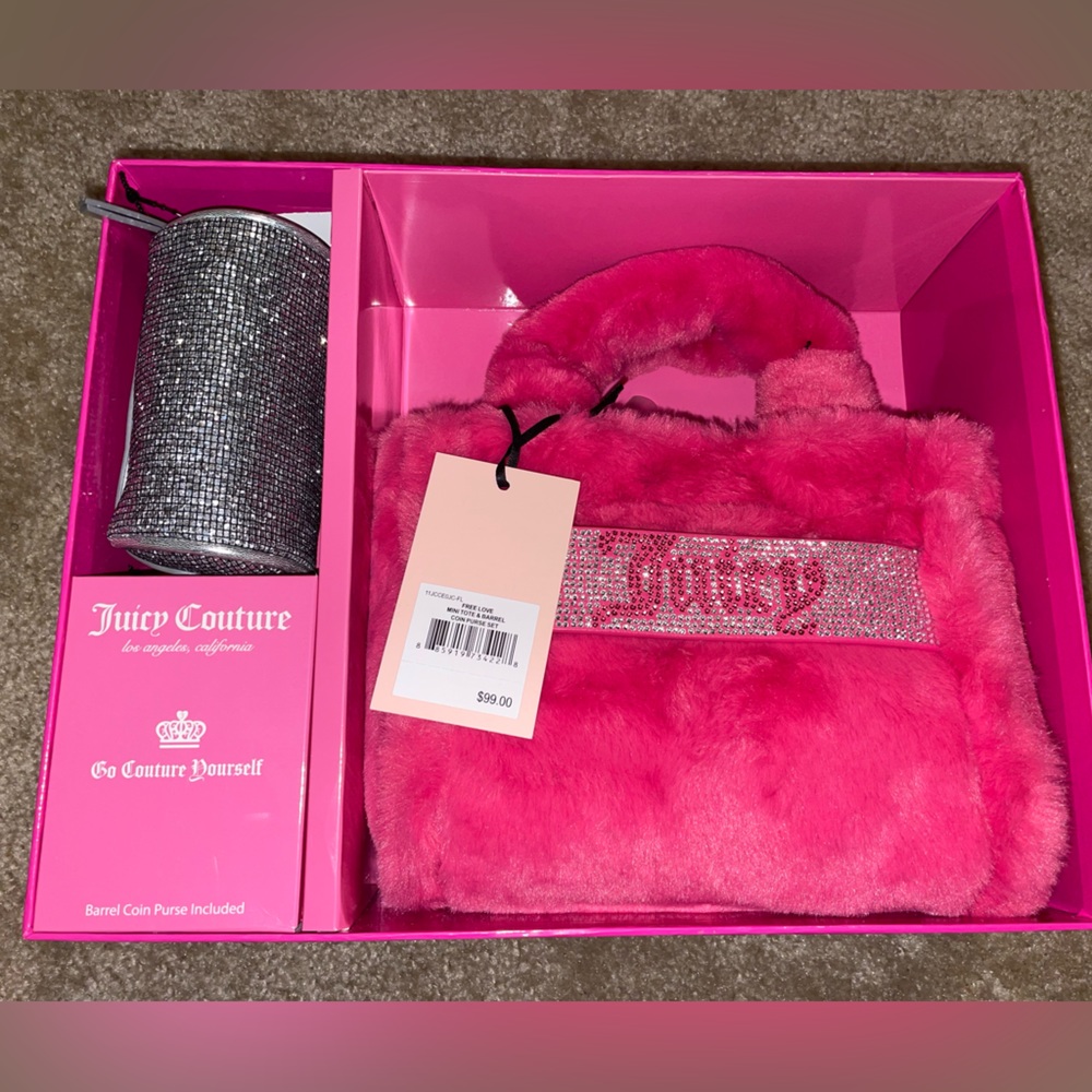 Juicy couture purse/coin pouch set